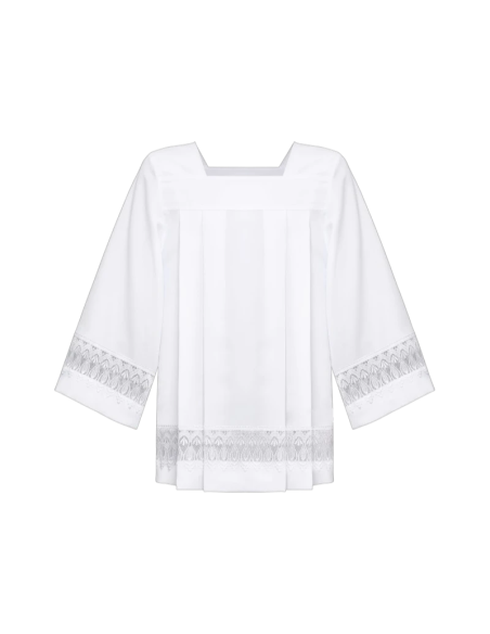 Guipure Lace Surplice