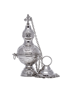 Incensario Cruz Sencillo - 21 cm