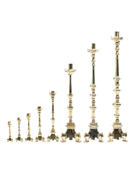Candelabros Barrocos Dorados MOD.2