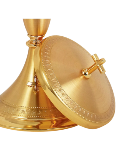 Juego Cáliz y Copón Santa Silvia