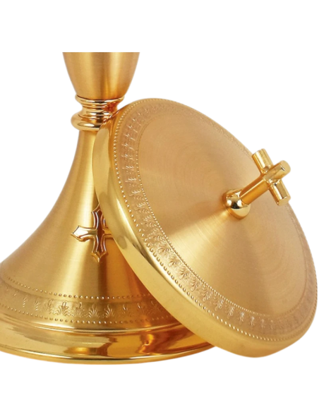 Juego Cáliz y Copón Santa Silvia