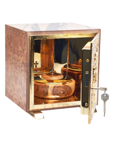 Tabernacle Sacred Heart and Angels with Monstrance Holder