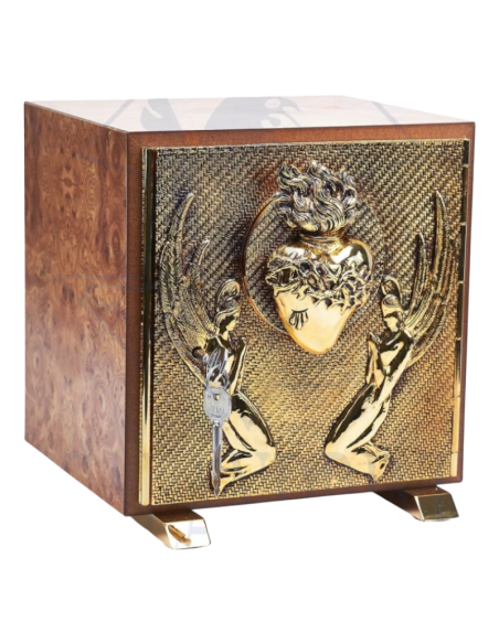 Tabernacle Sacred Heart and Angels with Monstrance Holder