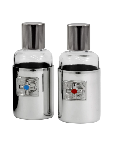Silver Sacramental Distinctive Liturgical Bottles