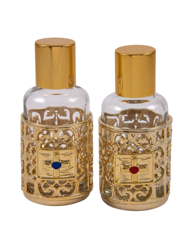 Botellas Litúrgicas Distintivo Sacramental Doradas