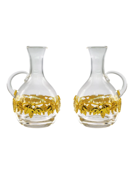 Vinajeras las Uvas del señor doradas