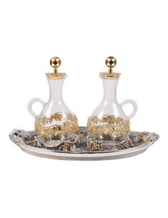 Vinajeras las Uvas del señor doradas