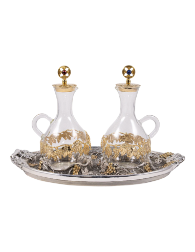 Vinajeras las Uvas del señor doradas