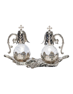 Stromboli Silver Cruet Set