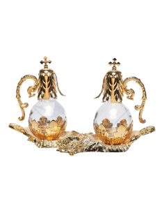 Stromboli Gold Cruet Set