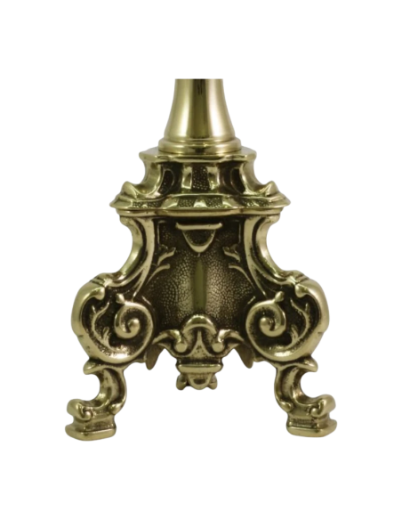 Candelabro barroco envejecido