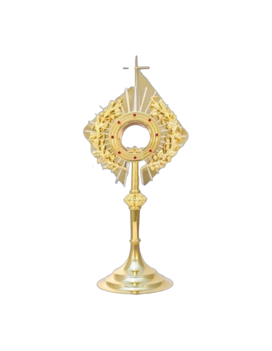 Wheat Sheaves of the Lord Monstrance with gemstones