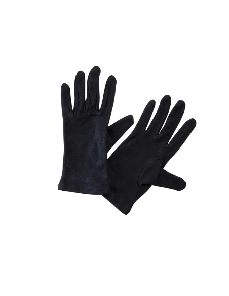 Guantes para nazareno negros 100% algodón