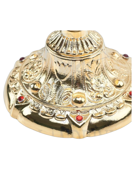 Baroque Chalice with Gemstones