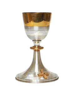 Cáliz Martillado Cruz de Dios