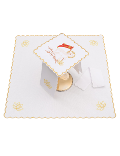 Embroidered Altar Set with Paschal Lamb