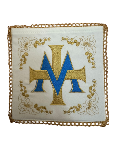 Marian Embroidered Priest Pall
