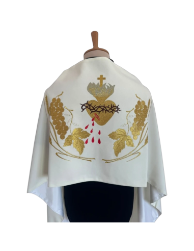 Sacred Heart Shoulder Veil