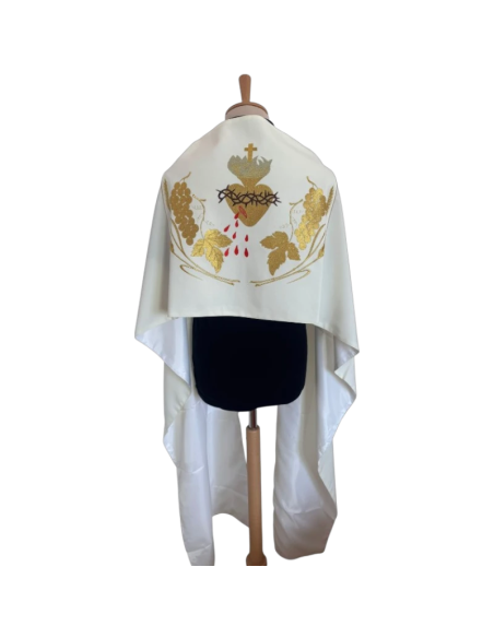 Sacred Heart Shoulder Veil