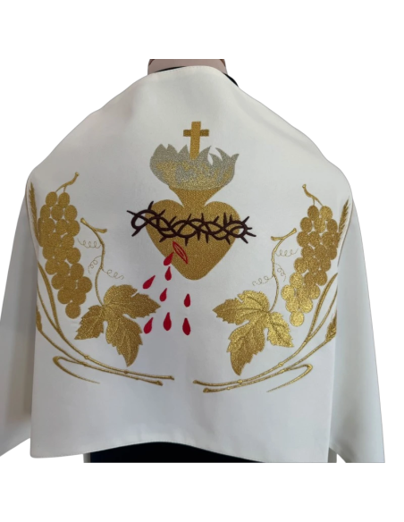 Paño de hombros Corazón