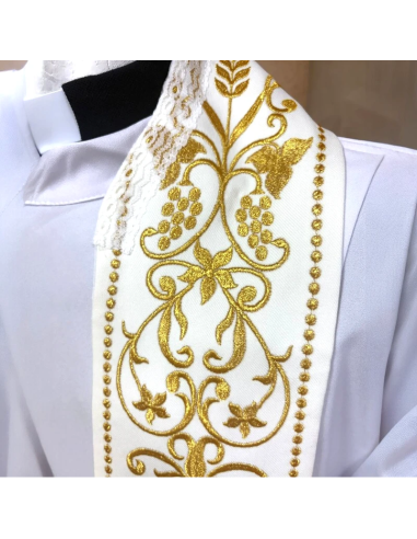 Estola de terciopelo Mater Dei