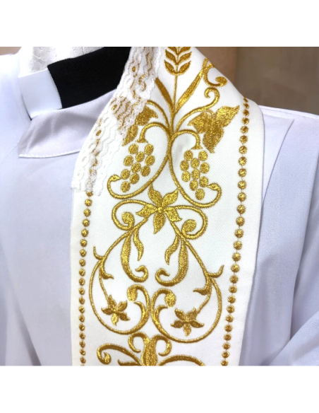 Estola de terciopelo Mater Dei