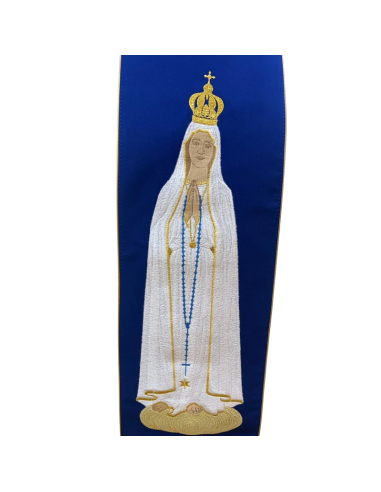 Casulla Virgen de Fátima