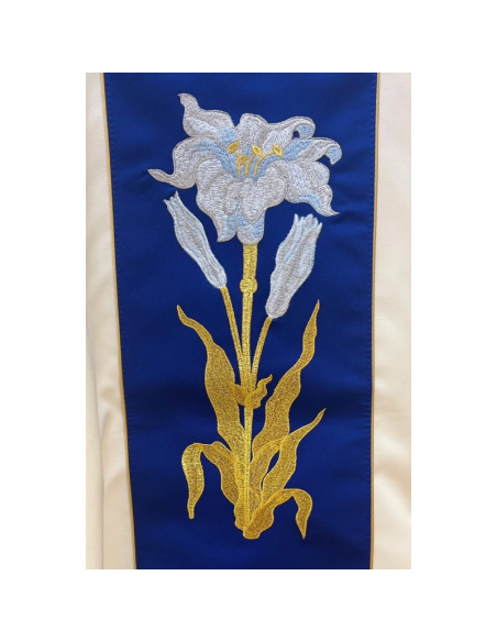 Casulla Virgen de Fátima