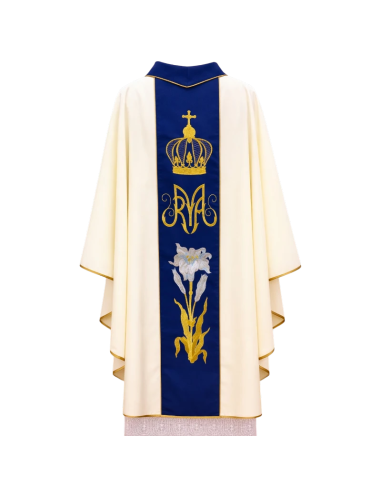 Casulla Virgen de Fátima