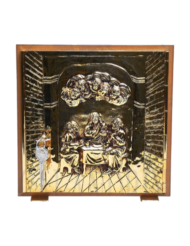 Sagrario última cena en laton