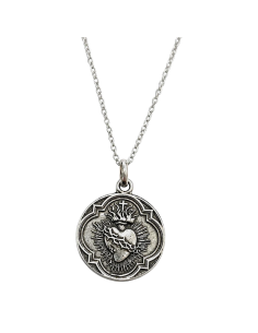 Collar Detente 20 mm chapado en plata 5 micras