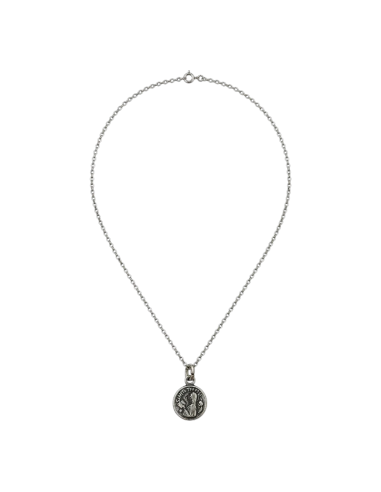 Saint Teresa Necklace Silver 10 mm | Religious Jewelry
