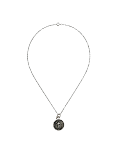 Collar San Miguel chapado en plata 11 mm 2