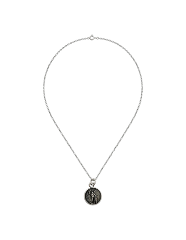 Collar San Miguel Plata 11 mm | Protección Espiritual