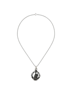 Collar Virgen del Carmen Plata 22 mm | Joyería Religiosa 2