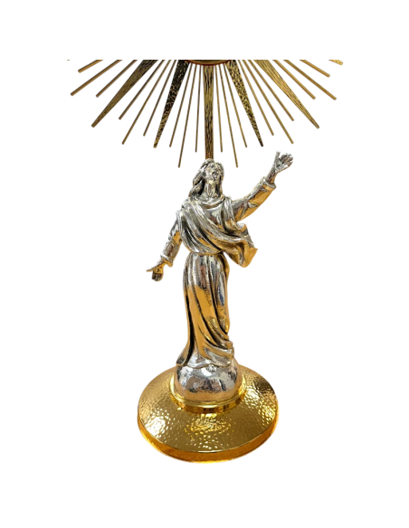 Christ Monstrance with Golden Sunburst 66 cm