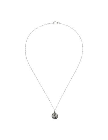 Scapular Necklace 9 mm Silver Plated | Religious Jewelry