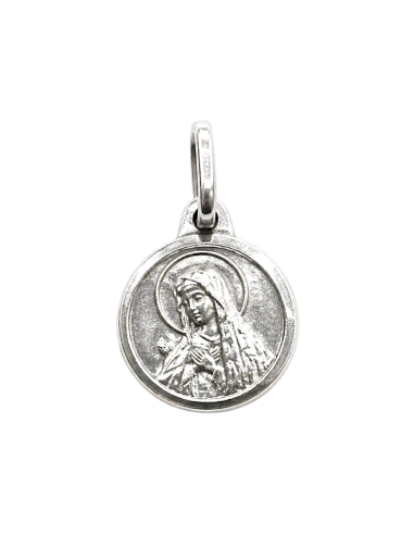 Our Lady of Hope Silver Medal 11 mm | Religious Jewelry
