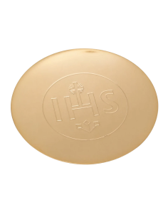 JHS Paten 16 cm in Gold-Plated Brass