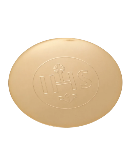 JHS Paten 16 cm in Gold-Plated Brass