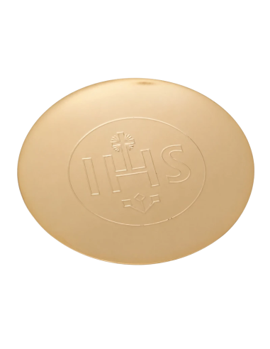 JHS Paten 12.5 cm in Gold-Plated Brass