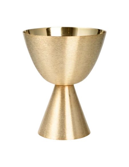 Simple Gold Chalice and Ciborium Set | Liturgical Set