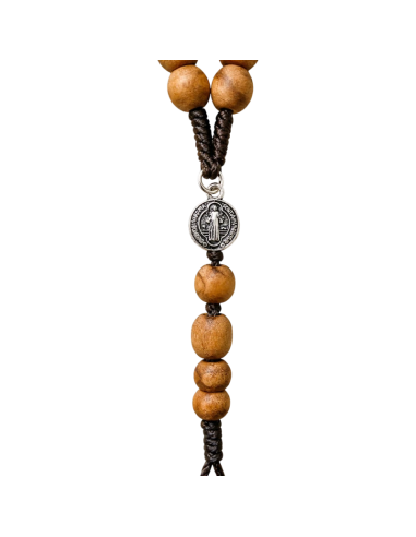 Rosario Madera de Olivo San Benito | Rosario Artesanal Católico