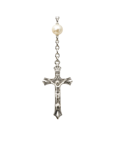 Rosario Perlas Papa Francisco | Rosario Devocional 45 cm