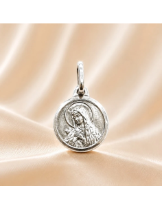 medalla virgen de la esperanza plata 11 mm medalla religiosa pequeña 2