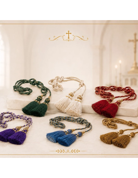 El Cingulo Cíngulos para Sacerdotes | Cíngulos Litúrgicos y Religiosos