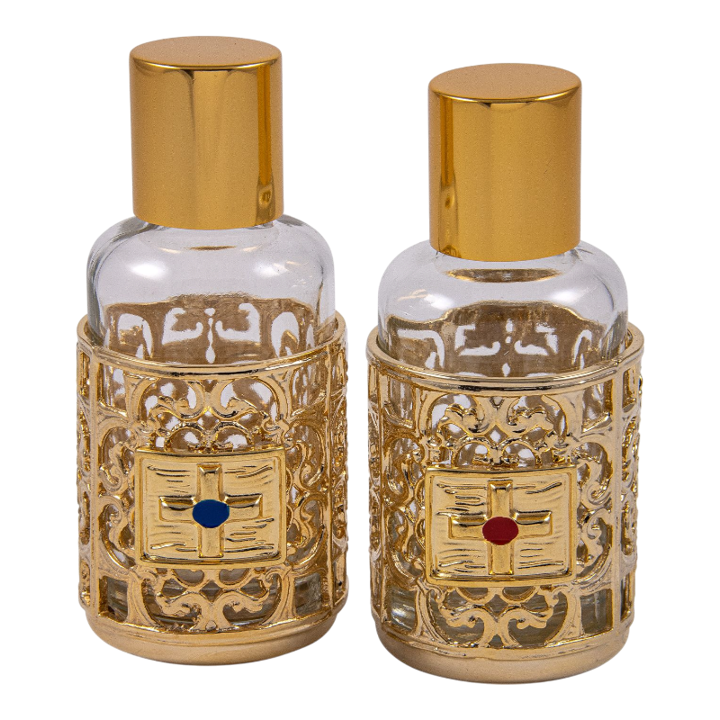 Botella liturgica oro