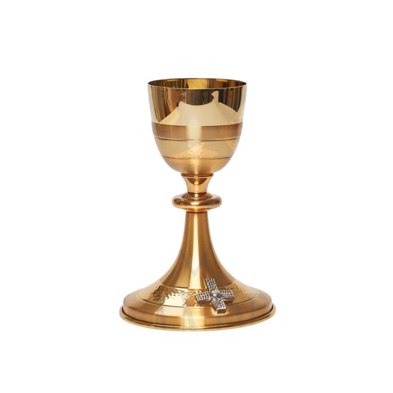 Cáliz satinado oro