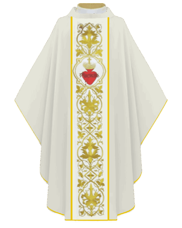 Casulla Sagrado corazón de Jesús