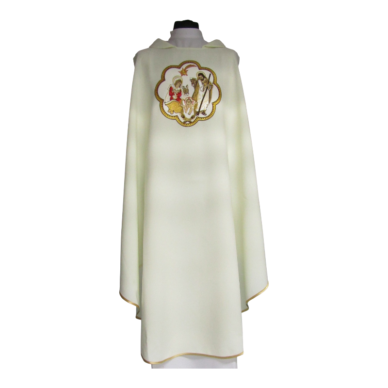 Casulla de navidad sencilla